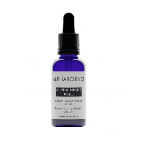 ALPHASCIENCE ALPHA NIGHT PEEL SERUM RESURFACANT ECLAT 30ML