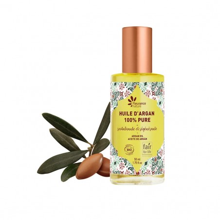 FLEURANCE NATURE Huile d'Argan Pure et Bio 50ML