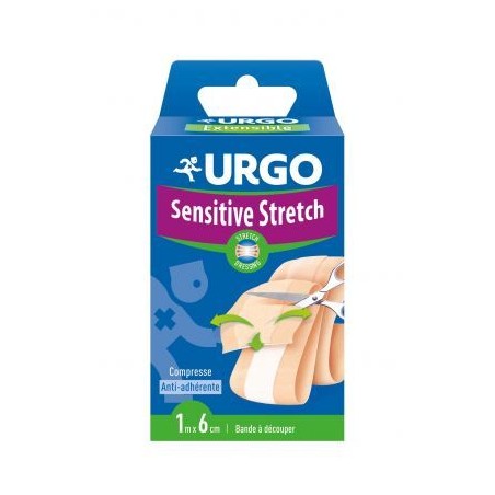 URGO SENSITIVE STRETCH 1M/6CM