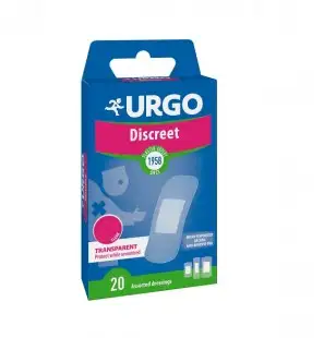 URGO Discret Transparent 20 Pansements