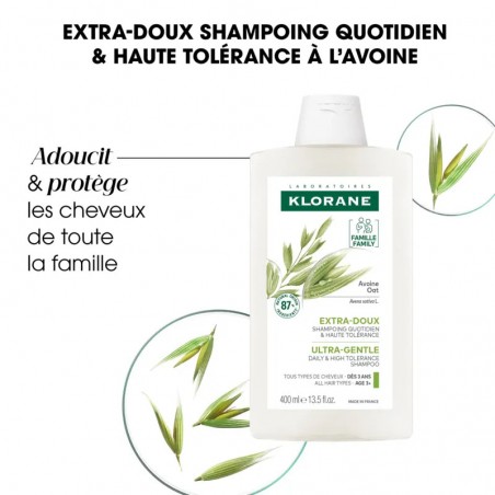KLORANE Shampoing à l'Avoine | 200 ml