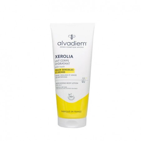 ALVADIEM Xerolia Lait Corps à la gelée royale bio - 200ml