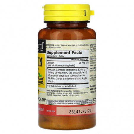 MASON NATURAL Quercetin Complex 625 mg B60