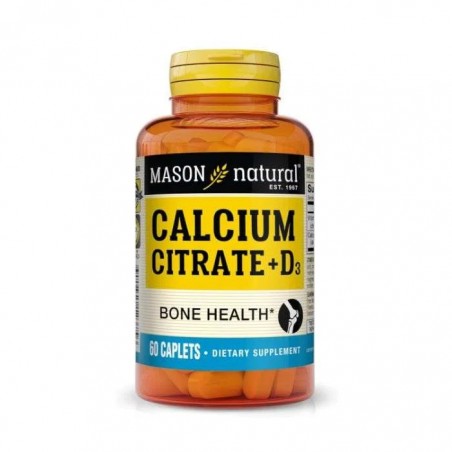 MASON NATURAL CALCIUM CITRATE +D3 B60