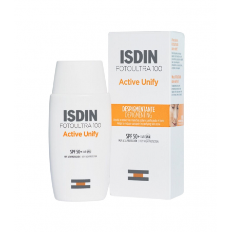 ISDIN FOTOULTRA Active Unify fusion fluide invisible spf 50 | 50 ml