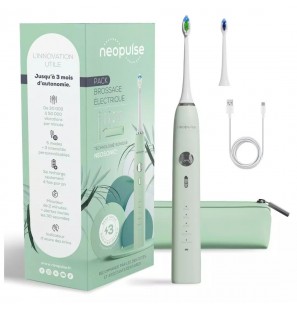 NEOPULSE BROSSE A DENTS ELECTRIQUE NEOSONIC VERT SAUGE REF 4405