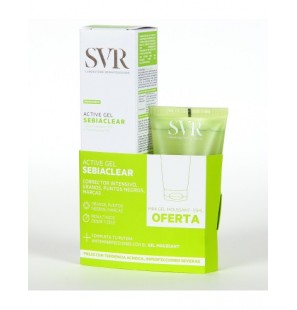 SVR PACK SEBIACLEAR ACTIVE GEL + GEL MOUSSE 55ML