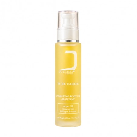 DULCIMA COSMETICS pure caress hydrataion body oil grapefruit100ml