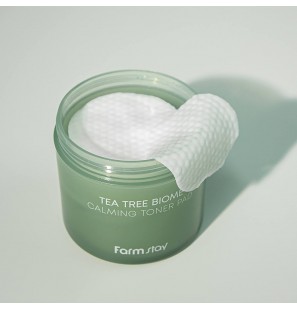 FARMSTAY TEA TREE BIOME CALMING Toner Pad, 70 pcs