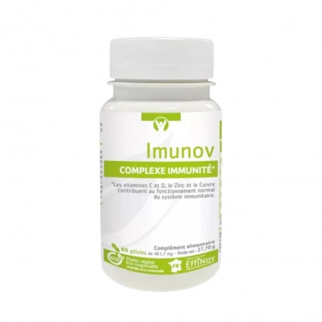 EFFINOV Imunov Complexe Immunité B60 Gelules