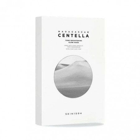 SKIN1004 MADAGASCAR CENTELLA TONE BRIGHTENING GLOW MASK 25ML PACK DE 5