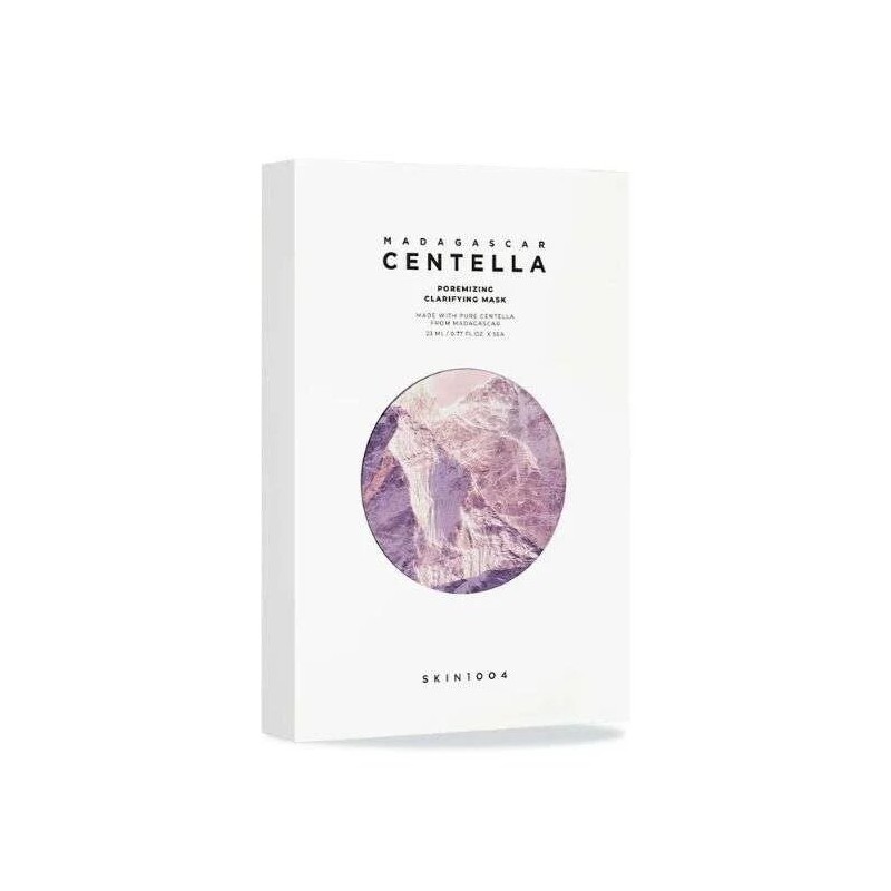 SKIN1004 MADAGASCAR CENTELLA POREMIZING CLARIFYING MASK 25ML PACK DE 5 SKIN1004 MADAGASCAR CENTELLA POREMIZING CLARIFYING MASK 25ML PACK DE 5