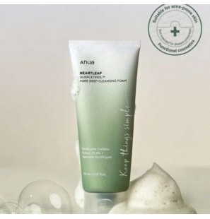 ANUA HEARTLEAF QUERCETINOL PORE DEEP CLEANSING FOAM 150 ML