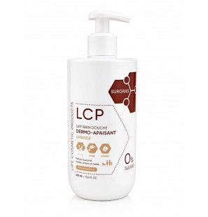LCP LAIT DE DOUCHE DERMO-APAISANT AMANDE 400ML