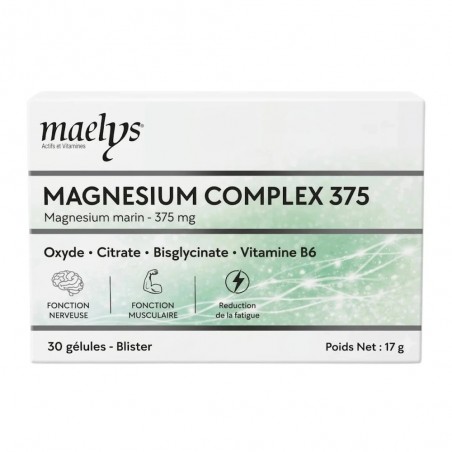 MAELYS MAGNESIUM COMPLEX 375 30GELULES