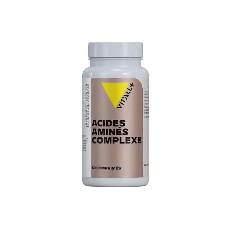 VIT'ALL+ ACIDES AMINES COMPLEXE 60 COMPRIMES VIT'ALL+ ACIDES AMINES COMPLEXE 60 COMPRIMES