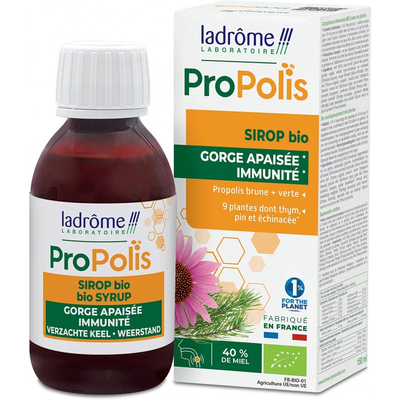 LADORME Sirop Propolis Bio 150 ml LADORME Sirop Propolis Bio 150 ml