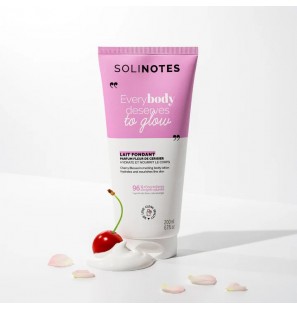 SOLINOTES LAIT FONDANT CORPS FLEUR DE CERISIER 200ml