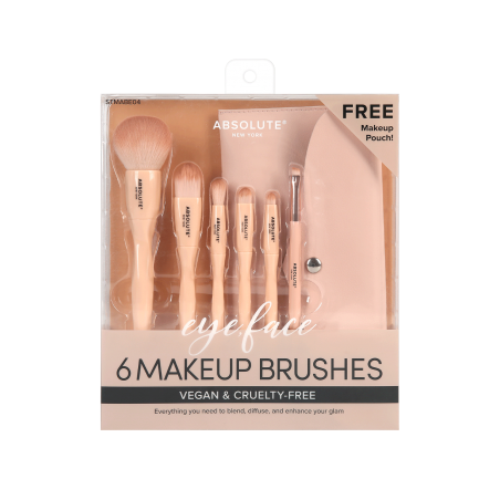 ABSOLUTE NEW YORK Nude Essentials Makeup Brush Set