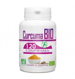 GPH DIFFUSION Curcuma BIO 400 mg | 120 comprimés