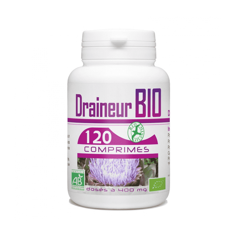 GPH DIFFUSION Draineur Bio 400 mg | 120 comprimés