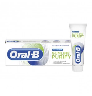 ORAL-B GUMLINE PURIFY DEEP CLEAN WHITE dentifrice 75ML