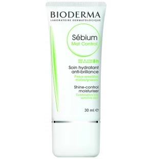 BIODERMA SEBIUM mat control soin hydratant anti-brillance | 30 ml