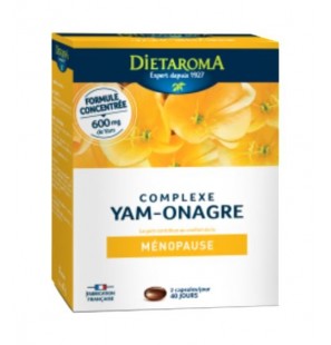 DIETAROMA MÉNOPAUSE complexe Yam-Onagre | 80 comprimés