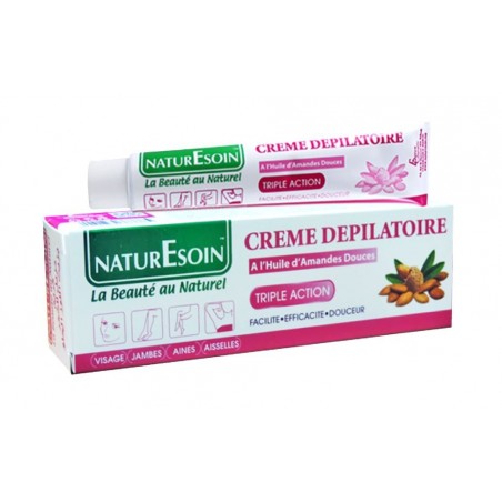 NATURE SOIN crème dépilatoire à l'amande douce 50 ml