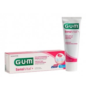 GUM SENSIVITAL+ dentifrice 75ml