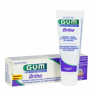 GUM ORTHO dentifrice 75 ml