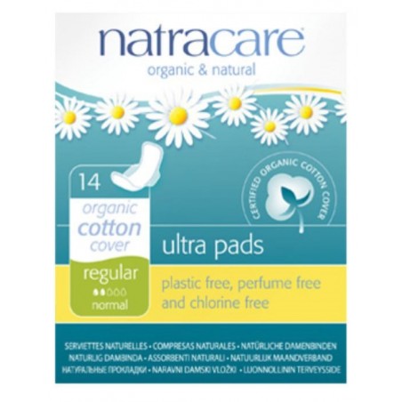 NATRACARE serviettes Ultra Régulier boite 14