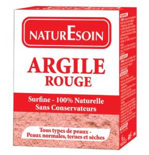 NATURE SOIN ARGILE rouge 100 g