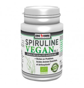 ERIC FAVRE spiruline Vegan Bio | 100 comprimés