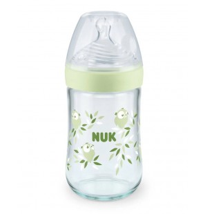 NUK Biberon En Verre Nature Sens 240ml