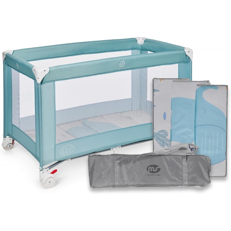 Ms Lit de voyage Basic Aqua Green Ms Lit de voyage Basic Aqua Green