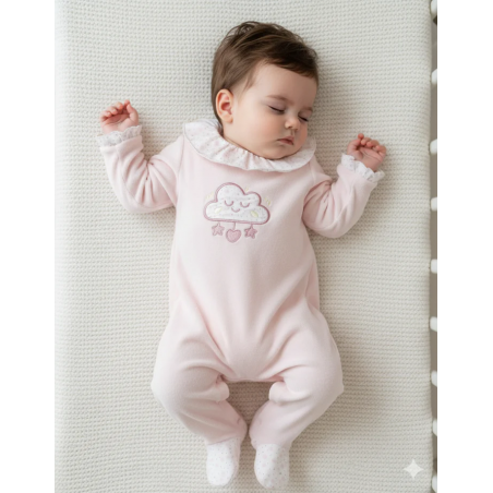 NOORY Pack dort bien grenouillère, moufles & Bonnet